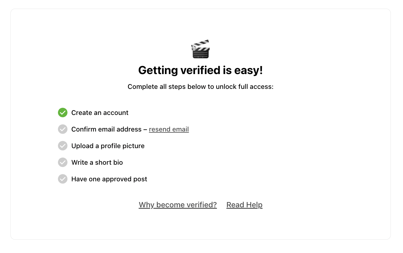 How to become verified on xfree